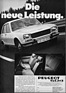 Peugeot 504 (1970) - Werbung - die neue Leistung