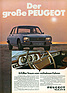 Peugeot 504 (1971) - Werbung - der grosse Peugeot