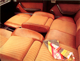 Peugeot 504 (1974) - Liegesitze