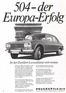 Peugeot 504 (1974) - Werbung aus dem Jahre 1974 -
