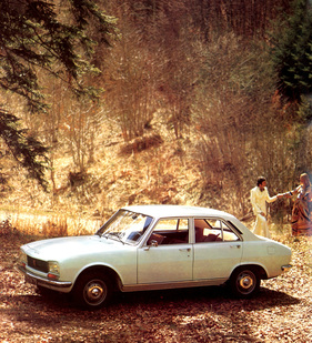 Peugeot 504 (1974) - in idyllischer Umgebung