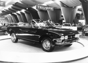 Peugeot 504 Cabriolet (1969) - Präsentation auf dem Genfer Autosalon