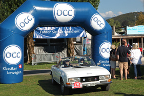 Peugeot 504 Cabriolet (1978) - an der OCC Jungfrau-Rallye 2016