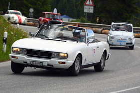 Peugeot 504 Cabriolet (1980) - an der Lenzerheide Motorclassics 2015 (1980)