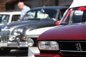 Peugeot 504 Cabriolet - Gesichter über die Zeit - am OSMT Zug vom 7. August 2016 (1984)