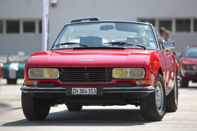 Peugeot 504 Cabriolet - das Design stammt von Pininfarina - Dolder Classics September 2016