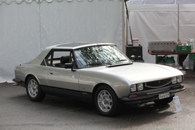 Peugeot 504 Caruna (1977) - von Schweizer Karosseriebauer aus einem Cabriolet umgebaut - am ZCCA 2016