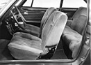 Peugeot 504 Coupé (1969) - Interieur des mit dem Cabriolet eng verwandten Coupés