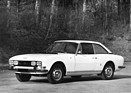 Peugeot 504 Coupé (1969) - mit Ausnahme des Dachaufsatzes entsprachen sich Coupé und Cabriolet