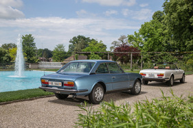 Peugeot 504 Coupé (1976) - Die schräg gestellten Heckleuchten der frühen Modelle fielen der Modellpflege zum Opfer, hier sind bereits die Rechteckigen Rücklichter verbaut