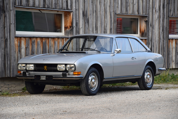 Peugeot 504 Coupé Injection (1972) - als Lot 12A an der Versteigerung der Oldtimer Galerie Toffen am 29. April 2017
