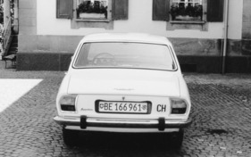 Peugeot 504 Injection Automatique (1972) – Heckansicht des AR-Testwagens Peugeot 504 Injection Automatique (1972) – Heckansicht des AR-Testwagens