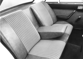Peugeot 504 L (1973) - grosse, abklappbare Mittellehne