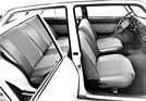 Peugeot 504 L (1974) - Interieur - viel Platz für die Familie