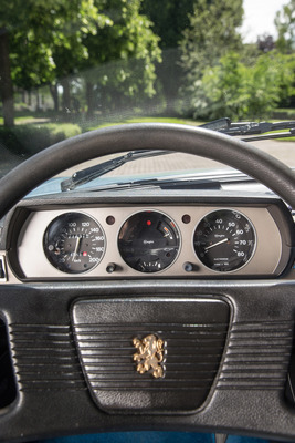 Peugeot 504 ti Berline (1978) - Tacho bis 200 km/h