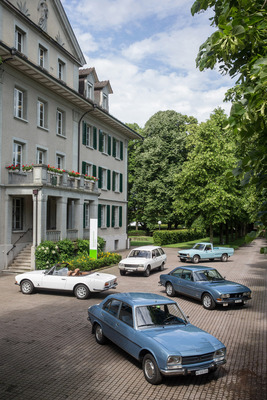 Peugeot 504 ti Berline (1978) - zusammen mit den Derivaten Coupé/Cabriolet/Break/Pickup