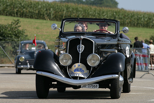 Peugeot 601 - am Oldtimer Grand Prix Safenwil 2011