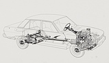 Peugeot 604 (1976) – Antriebsstrang
