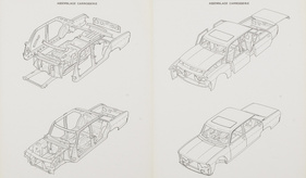 Peugeot 604 (1976) – Karosserieaufbau