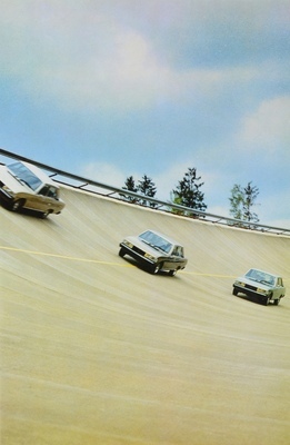 Peugeot 604 (1976) – Steilkurve