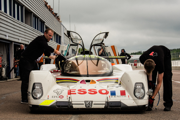 Peugeot 905 EV1B 1993 am Grand Prix de l'Age d'Or 2016