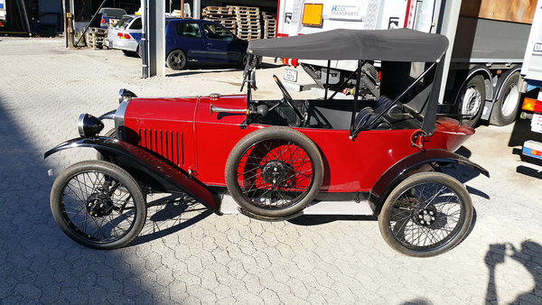 Peugeot Type 172 Quadrilette (1922) - als Lot 30 an der Versteigerung der Oldtimer Galerie Toffen am 21. April 2018