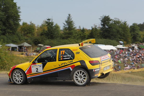 Bild Peugeot in Aktion - ADAC Eifel Rallye Festival 2022