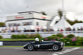 Philip Champion im Frazer Nash Mille Miglia 1951 erreichte Platz 4 - Fordwater Trophy - Goodwood Revival 2015