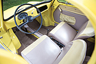 Piaggio Vespa 400 (1961) - Fussraum zwischen den Vorderrädern