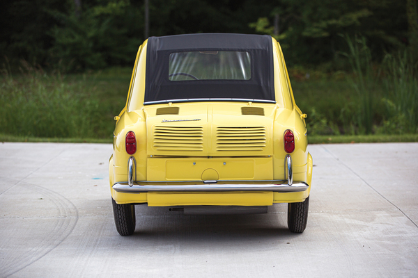 Piaggio Vespa 400 (1961) - Motor im Heck