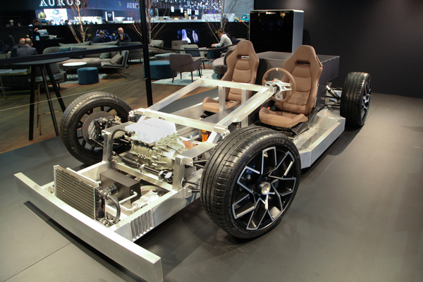 Piêch Mark Zero (2019) - Blick auf die Technik - Genfer Automobilsalon 2019