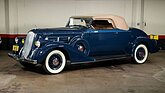 Pierce-Arrow Model 1801 Eight Convertible Coupe (1938) - als Lot 111 an der Broad Arrow “The Academy of Art University Collection” San Francisco Auction 2025