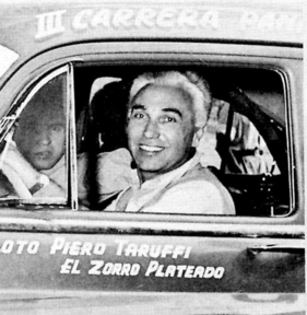 Piero Taruffi als Teilnehmer der 3. Carrera Panamericana Mexico im Jahr 1952