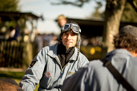 Piloten in Originalkleidung - Impressionen vom Goodwood Revival 2015