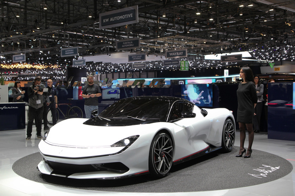 Pininfarina Battista (2019) - Präsentation des Supersportwagens mit Elektrotechnik - Genfer Automobilsalon 2019