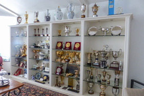 Piquet's trophy collection