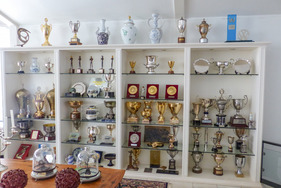 Piquet's trophy collection