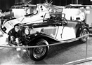 Pisteur  (1982) - am Genfer Automobilsalon von 1982 - Replica des MG TD von Bernhard Pisteur aus der Schweiz, Basis VW-Käfer, Karosserie Polyester
