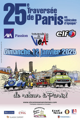 Bild Plakat 25. Traversée de Paris 2025