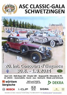 Image: Poster Classic Gala Schwetzingen 2024