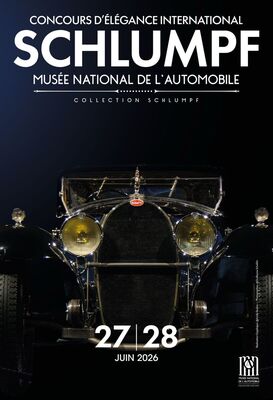 Image: Poster Concours d'Elégance International Schlumpf 2026