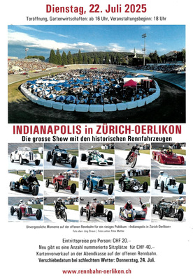 Image: Poster Indianapolis Oerlikon 2025