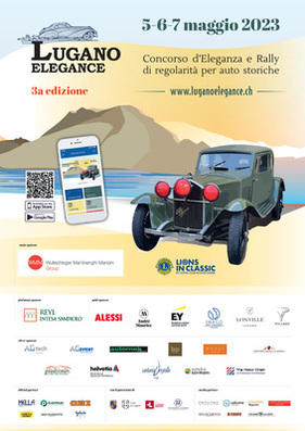 Plakat Lugano Elegance & Lions in Classic 2023