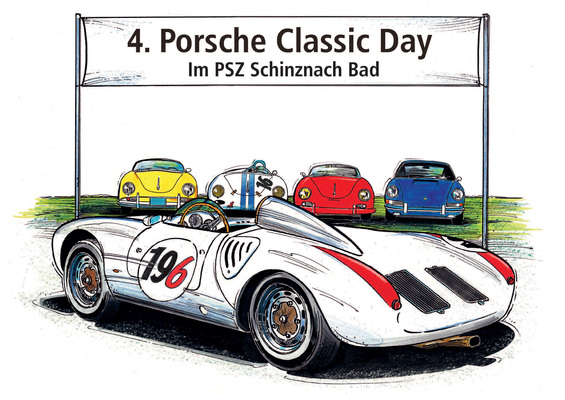 Bild: Plakat für den 4. Porsche Classic Day 2016