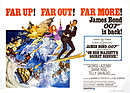 Plakat zum James-Bond Film "On her Majesty's Secret Service"