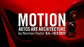 Image: Poster for the exhibition "Motion. Cars, Art, Architecture" at the Guggenheim Museum Bilbao (2022) - Guggenheim Museum Bilbao