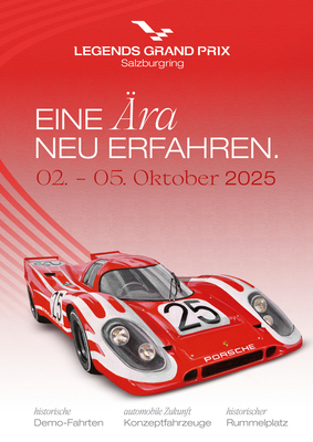 Bild: Plaket Legends Grand Prix Salzburgring 2025 - Legends Grand-Prix Salzburgring 2025