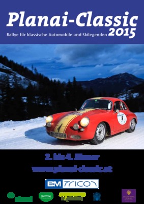 Image: Planai Classic from January 2 to 4, 2015 - Rally for classic cars and ski legends