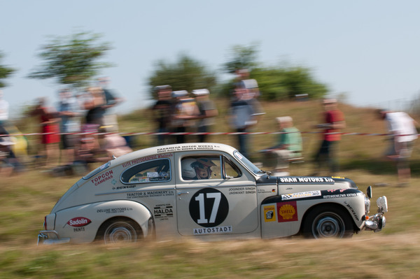 Platz 2 im Zuschauer Voting: Volvo PV544 Gruppe 2 (1965) am Eifel Rallye Festival 2013