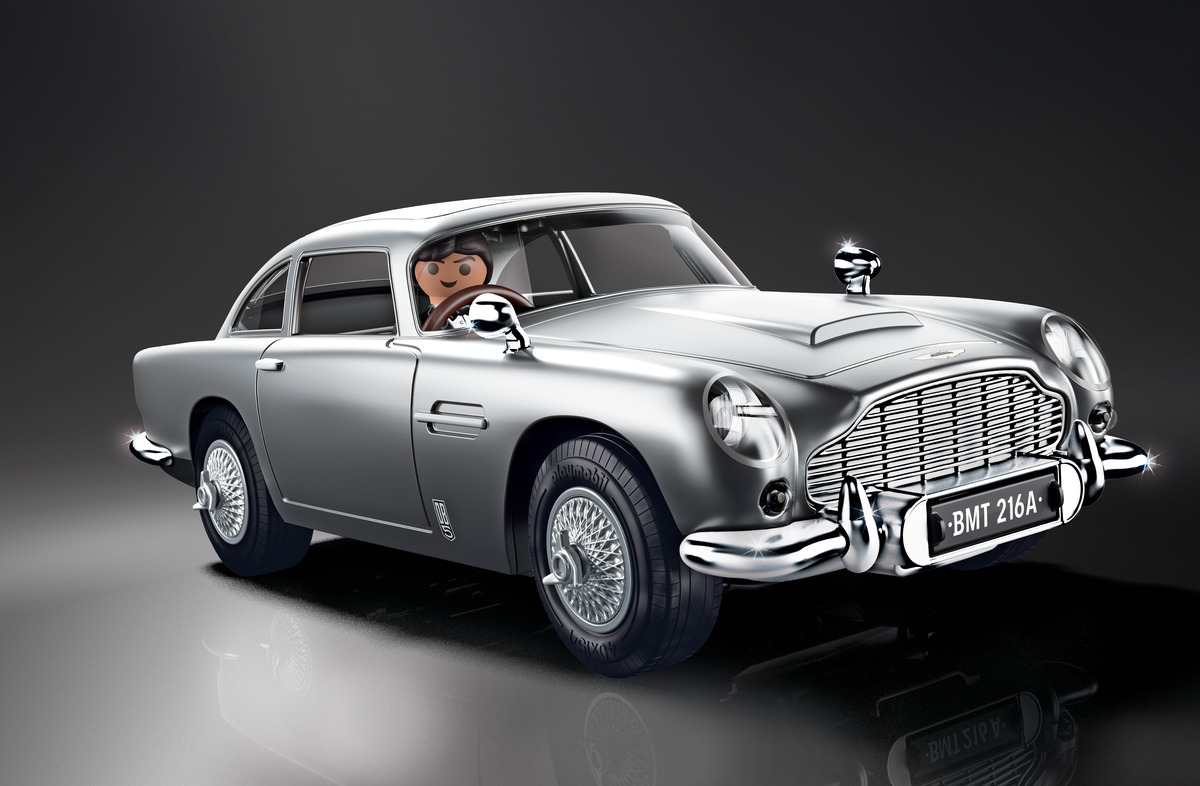 Playmobil Aston Martin DB5 Goldfinger Edition - 007's car for the children's room